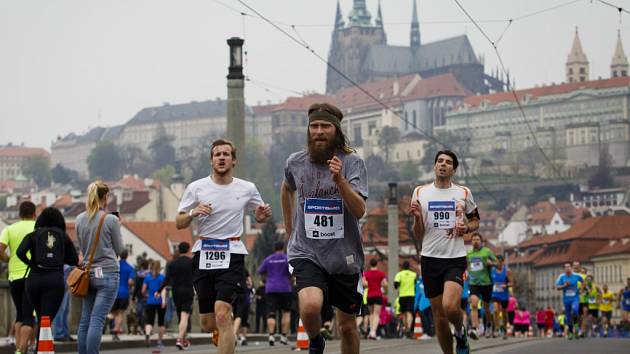 Půlmaraton v Praze. Ilustrační foto.