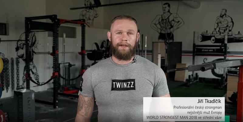 Strongman Jiří Tkadlčík