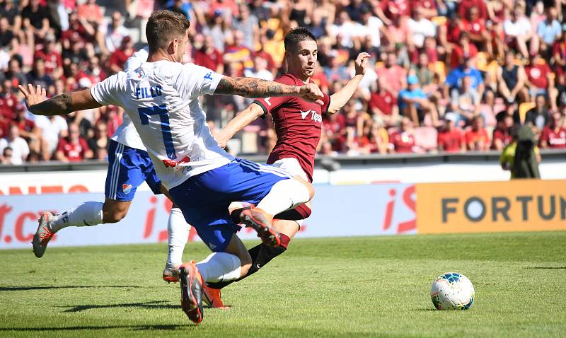 Sparta Praha - Baník Ostrava 2:0 (2:0).