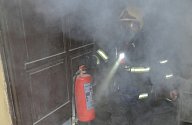 Požár v kuchyni restaurace v Nuselské ulici.