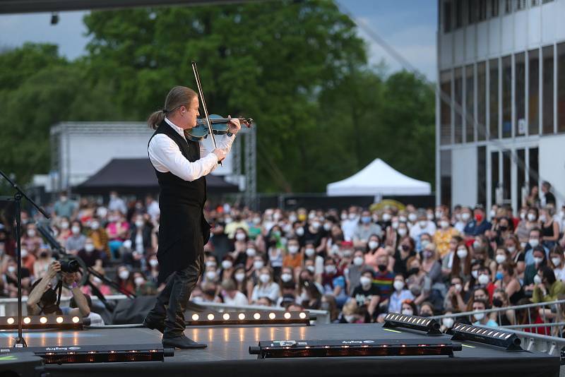 Hudební festival Šance pro kulturu se na Výstavišti konal v úterý 11. května 2021.