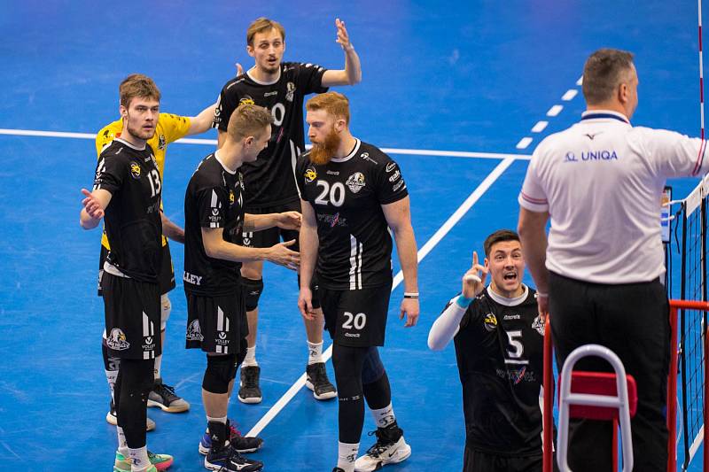 Uniqa extraliga mužů, 22. kolo: VK Lvi Praha - Black Volley Beskydy