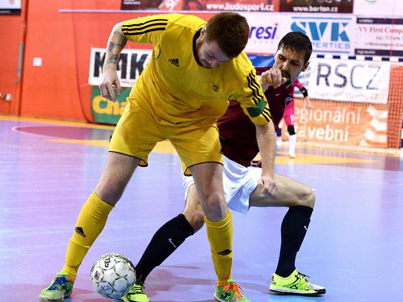 IV. zápas čtvrtfinále play off Chance futsal ligy: AC Sparta Praha - Nejzbach Vysoké Mýto 3:2 (2:1), 26. dubna 2016.