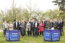 Představení pražské kandidátky koalice SPOLU se na Petříně konalo v sobotu 1. května 2021.