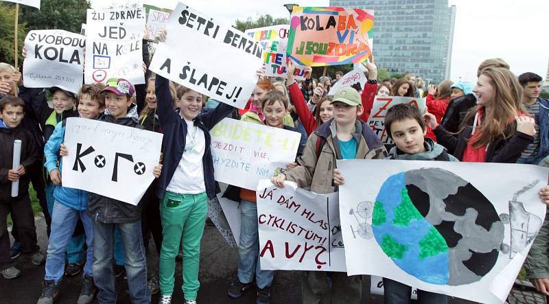 Studentská cyklojízda Prahou