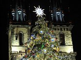Rozsvícení vánočního stromu na Staroměstském náměstí 2013