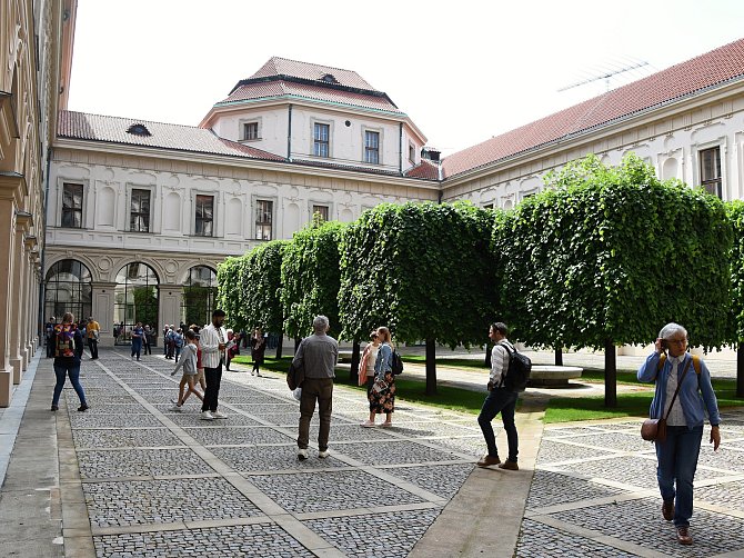 Černínský palác v centru Prahy – sídlo ministerstva zahraničních věcí.