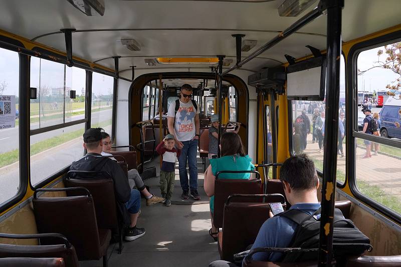 Autobusový den PID v Letňanech.