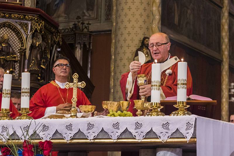 Bazilika sv. Ludmily oslavovala své povýšení i svátek světice.