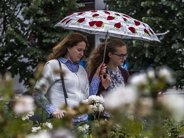 Vysočinu čeká chladný a deštivý víkend, stoupnou hladiny řek