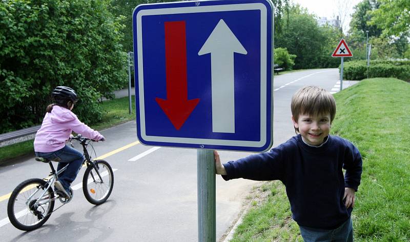 Otevření zrekonstruovaného dětského cykloparku v Praze 10 V Olšinách