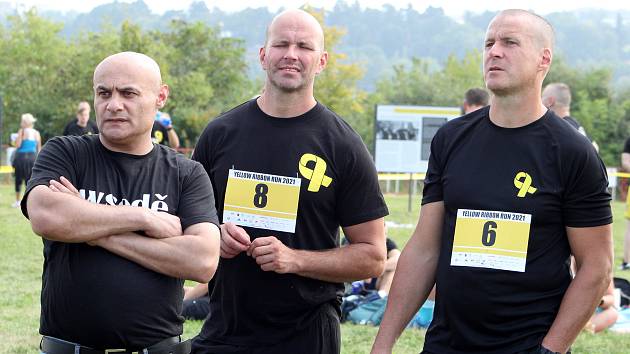 Ze 6. ročníku osvětového běhu Yellow Ribbon Run (YRR) na podporu integrace lidí po výkonu trestu.