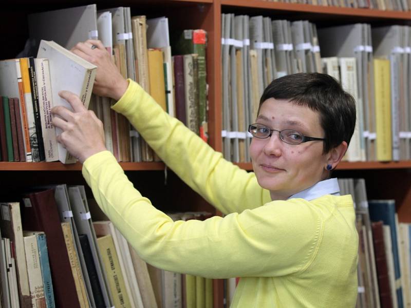 Magdaléna Šustová, odborná pracovnice Národního pedagogického muzea a knihovny J. A. Komenského v Praze.