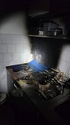 Požár kuchyňského vybavení v restauraci v ulici U Plynárny.