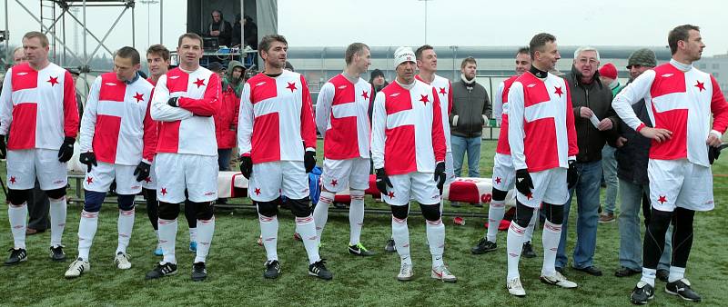 Silvestrovské derby fotbalových internacionálů SK Slavia Praha – AC Sparta Praha