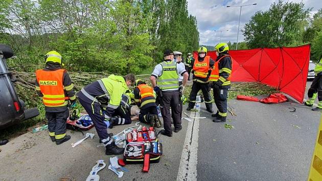 Tragická dopravní nehoda na Strakonické.