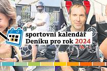 Sportovní kalendář Pražského deníku pro rok 2024.