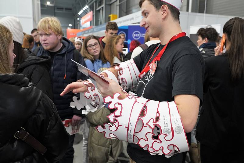 Patnáctý ročník Evropského veletrhu pomaturitního a celoživotního vzdělávání Gaudeamus.