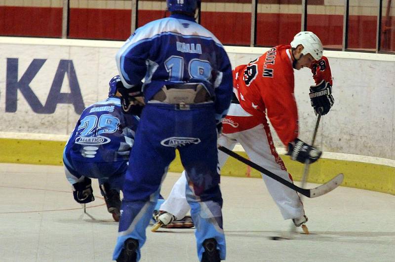 Červenobílí inline hokejisté přestříleli Rakovník