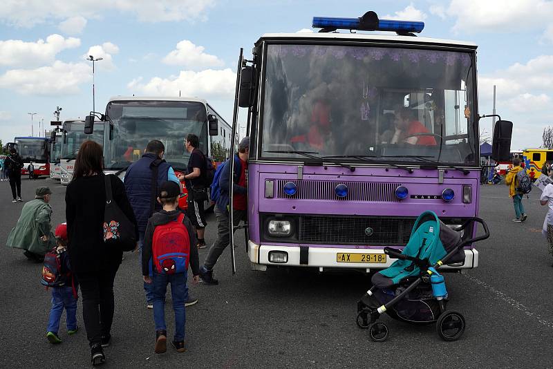 Autobusový den PID v Letňanech.