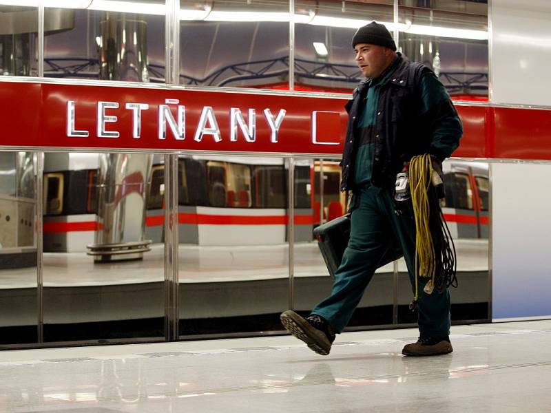 Metro Letňany. Ilustrační foto. 