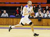	Kapitán basketbalistů USK Praha Michal Vocetka.