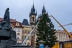 Staroměstské náměstí - Vánoční strom.