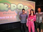 Tisková konference ke K-Pop festivalu v Praze.