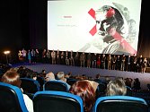 Z premiéry českého detektivního thrilleru Rudý kapitán v kině Cinema na Andělu v Praze.