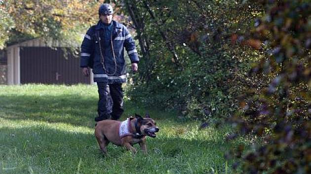 Desítky policistů za účasti policejních psovodů pokračovaly druhým dnem 14. října v pátrání po devítileté školačce Anně Janatkové v okolí ulice Pod Písečnou v Praze 8.