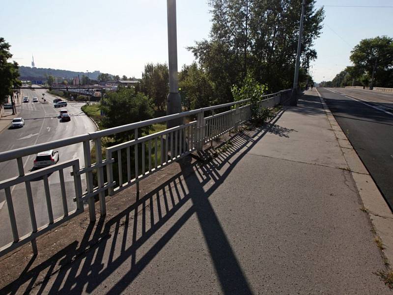 Palmovka - Libeňský most.