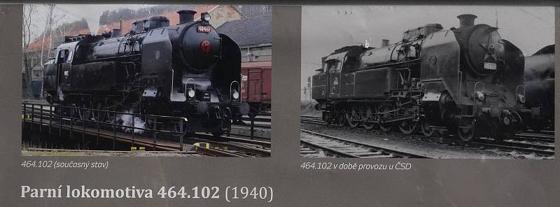 Parní lokomotiva 464.102 "Ušatá".