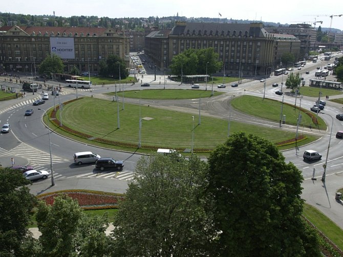 Vítězné náměstí v Praze 6.