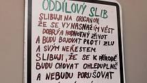 Otevření zrekonstruované klubovny přírodovědného oddílu ČSOP Origanon na Praze 1.