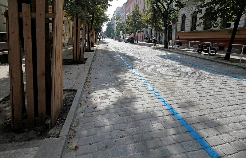 Rekonstrukce ulice Belgická. 