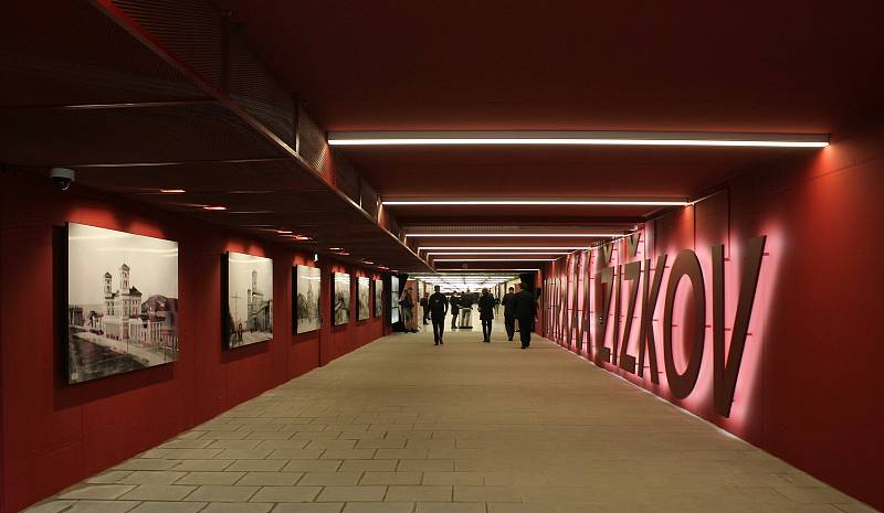 Slavnostní otevření - Nový vestibul Praha Hlavní nádraží - Žižkov.