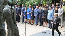Pietní shromáždění při příležitosti 72. výročí smrti Milady Horákové a Dne památky obětí komunismu.