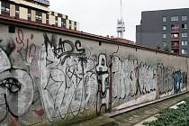 Graffiti v Praze 3.