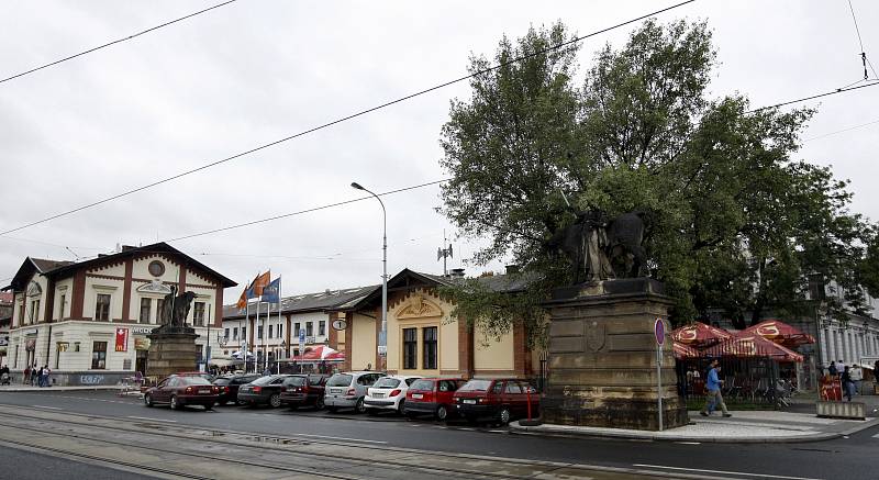 Holešovická tržnice. 