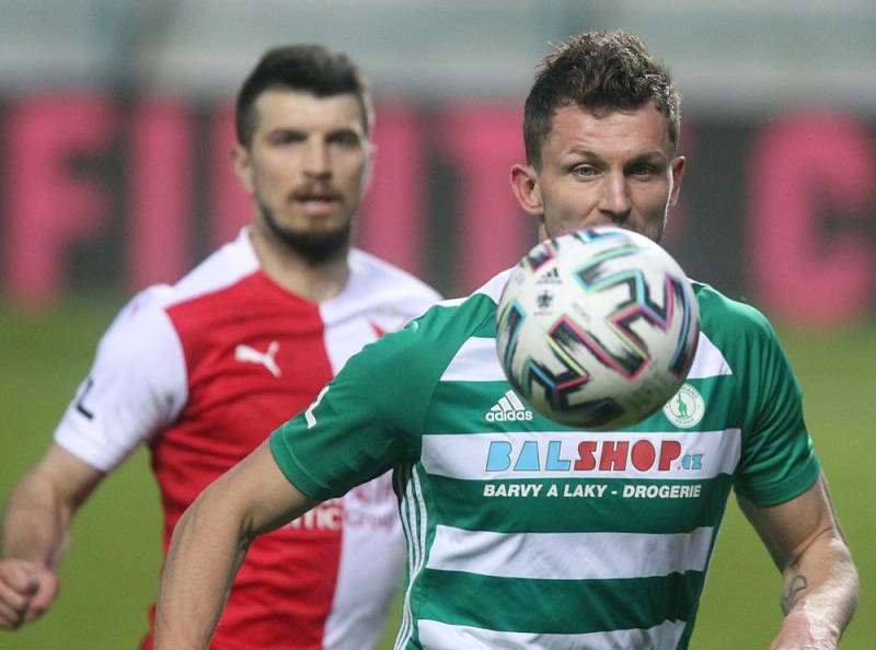 Utkání fotbalové FORTUNA:LIGY mezi Bohemians 1905 a Slavií Praha skončilo 0:0.