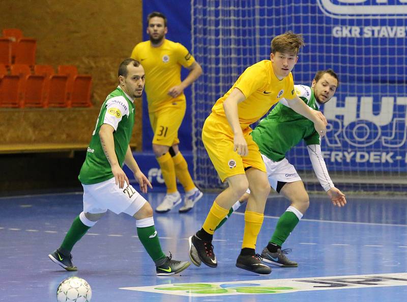 Lovosice, sport, futsal, 3. čtvrtfinále ligy Litoměřice – Sparta Praha