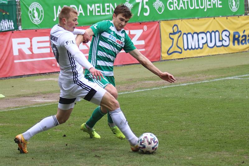 Fotbalisté Bohemians v Ďolíčku porazili Karvinou 2:0.