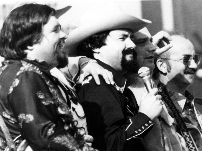 Country skupina Fešáci v roce 1983.