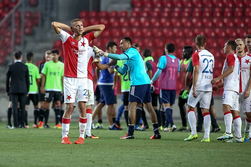 3. předkolo Evropské ligy mezi SK Slavia Praha a FC Rio Ave