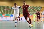 Češí akademici podlehli v semifinále MS ve futsalu Rusku 1:5, 9. července 2016.