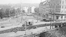 Tramvajová trať mezi Ohradou a Palmovkou byla uvedena do provozu v listopadu 1990. Dopravní podnik chystá její rekonstrukci.