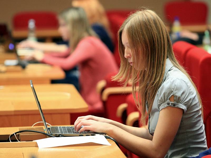 Olympiáda lidských práv 2013 - finálové kolo v prostorách Magistrátu hlavního města Prahy.