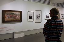 Ze zahájení výstavy nazvané Pražská Pallas a Moravská Hellas 1902: Auguste Rodin v Čechách a na Moravě.