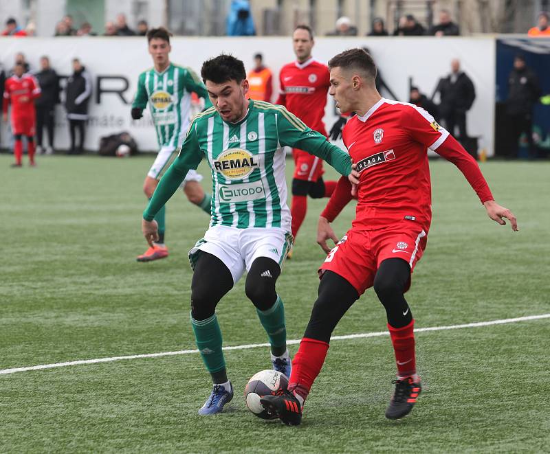 Finále fotbalové Tipsport ligy mezi Bohemians a Brnem na Vyšehradě.