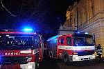 Hasiči zasahovali při požáru na pražském Žofíně